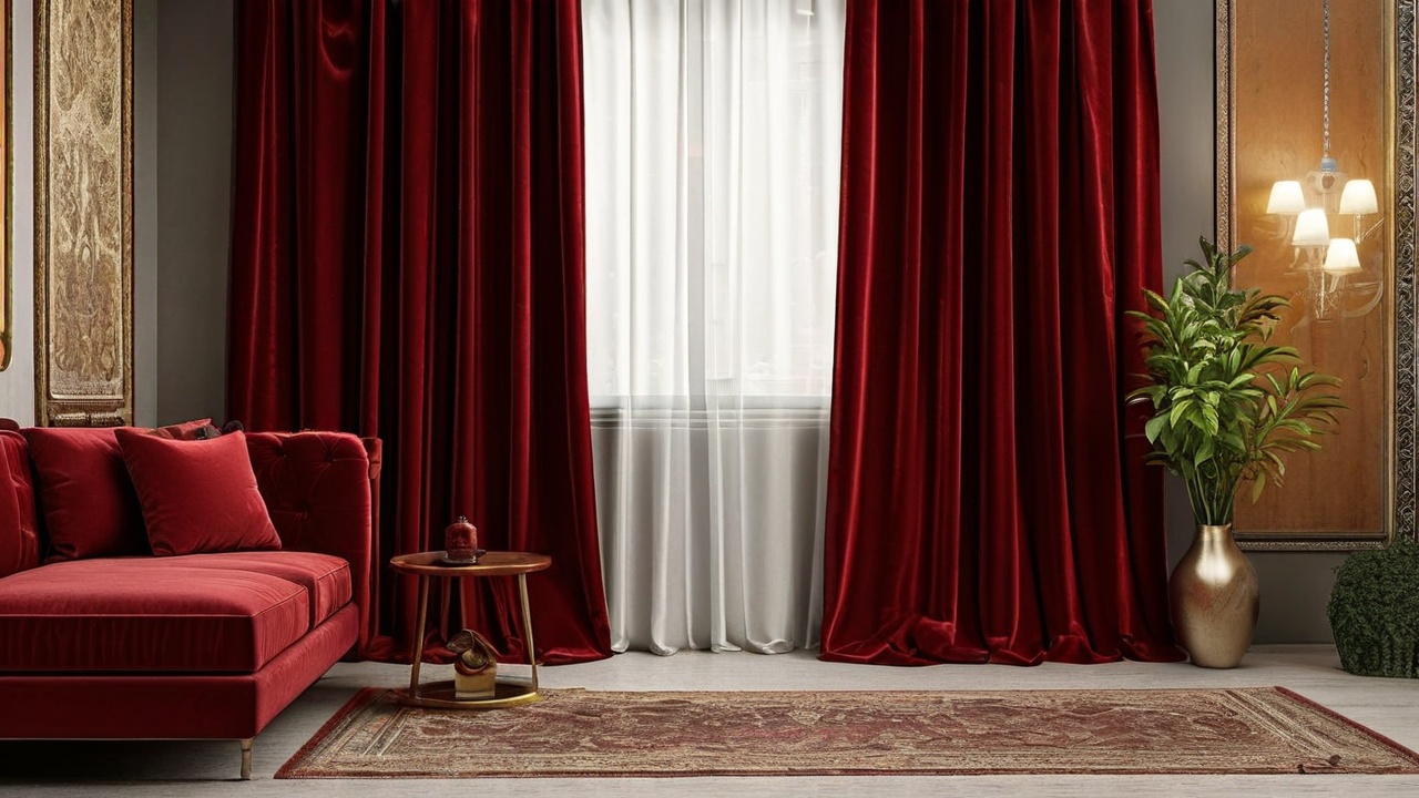 Red Velvet Curtain